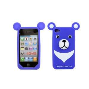  LCE(TM)3D Bear Silicone Cover Soft Case Skin for Apple 