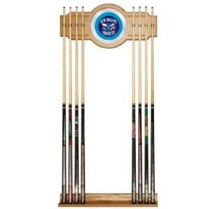  New Orleans Hornets NBA Billiard Cue Rack with Mirror 