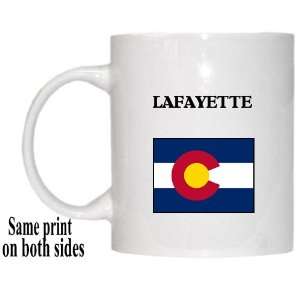    US State Flag   LAFAYETTE, Colorado (CO) Mug 