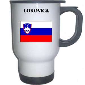  Slovenia   LOKOVICA White Stainless Steel Mug 