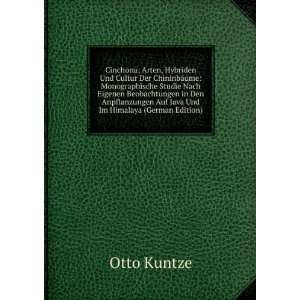   Auf Java Und Im Himalaya (German Edition) Otto Kuntze Books
