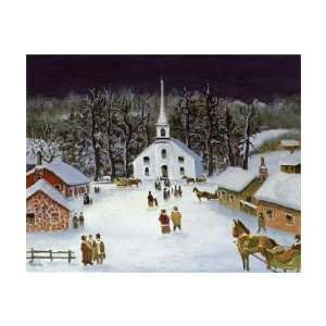  Konstantine Rodko   Winter Nocturne Giclee