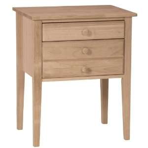  International Concepts Accent Table With Drawers 