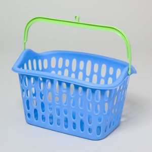  Plastic Slotted Holes Basket With Handle Case Pack 36 