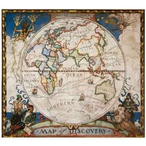   RE00620548 Map Of Discovery   Eastern Hemisphere Map Toys & Games