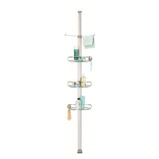    Stainless Steel Tension Pole Bath Shower Caddy