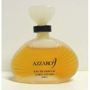  Azzaro 9 EdT by Azzaro Frosted Glass Collectible Mini (.17 