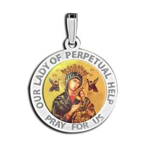  Our Lady Of Perpetual Help Medal Color Jewelry