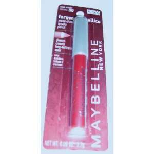  Maybelline Forever Metallics   Sleek Scarlet Beauty