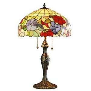  Rose Pattern Tiffany Style Table Lamp LP09982