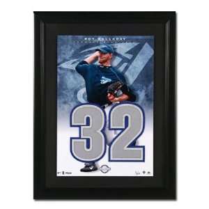   Halladay #32 Jersey Numbers Collection Plaque   Delivery 2 3 weeks