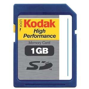  Kodak 1GB High Performance SD Memory Card