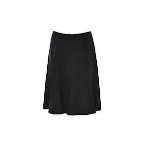  Black tailored suit skirt 