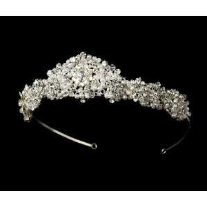  Pearl and Swarovski Crystal Bridal Tiara HP 7026 Beauty