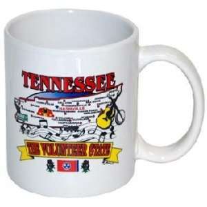  Tennessee Mug State Map