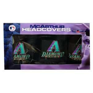   MLB Barrel Headcovers (Set of 3) by McArthur Golf.