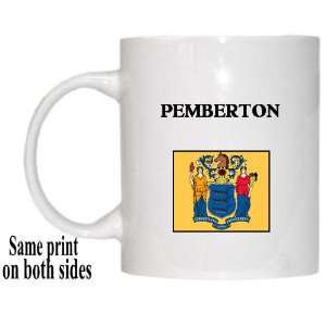    US State Flag   PEMBERTON, New Jersey (NJ) Mug 