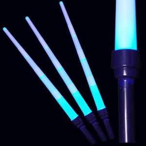  Blue LED Expandable Flashing Sword (3 Pack) Toys & Games