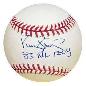 Darryl Strawberry 83 NL ROY Autographed / Signed Baseball