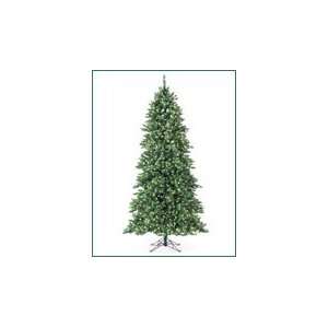 Slim Regency Evergreen Pre Lit Artificial Christmas Tree Multi color 