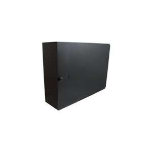  Cables to Go 39106 Q Series 2 Panel Wall Mount Box (Black 