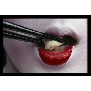  National Geographic, Geisha with Chopsticks, 20 x 30 