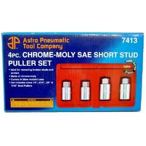  Astro Pneumatic Tool 7413 4 Pcs Chrome  Moly Short Stud 
