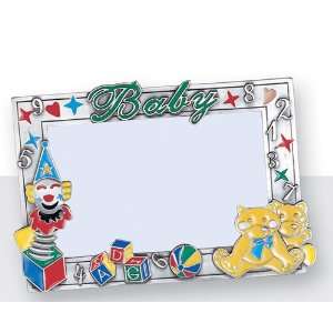   6 x 4 Baby, Crown, Toys Pewter Picture Frame