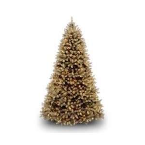  Douglas Blue Fir Hinged 7.5 Foot Christmas Tree   750 Lights   Tree 