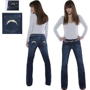   Milano San Diego Chargers Womens Denim Jeans 27