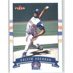  2002 Fleer #63 Kelvim Escobar   Toronto Blue Jays 