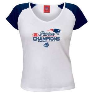   2007 AFC Conference Champions Womens Script Tee