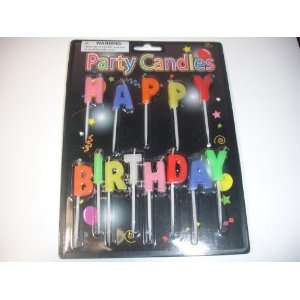  Party Candles *Happy Birthday* Candles New in the Package 