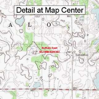   Map   Buffalo East, Minnesota (Folded/Waterproof)