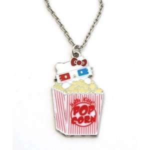   Necklace   Hello Kitty   Sanrio 3D PopCorn Cell Phones & Accessories