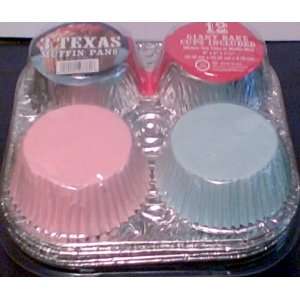 Texas Muffin Pan with Cups   1 Pack 