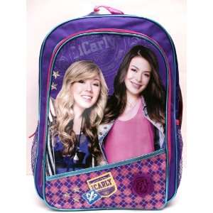  iCarly Carly & Sam Purple Backpack Toys & Games