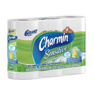 Charmin Sensitive Toilet Paper Rolls 6 Giant Rolls, (Pack of 8) 48 