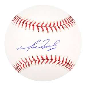 Mounted Memories Texas Rangers Mike Napoli Autographed Baseball 