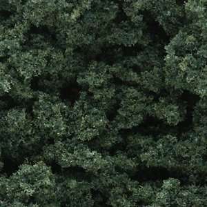   Dark Green Bushes Clump Foliage Woodland Scenics Toys & Games