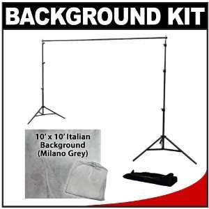   10 Italian Series Muslin Background (Milano Grey)