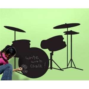  Chalkals Drummer Chalkboard Mural