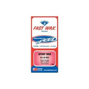  Fast Wax HS 30 Red Sport Wax 80g