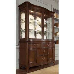   Drew 091 830R Cherry Grove China Cabinet in Mid Tone Brown 09 Home