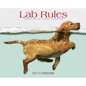  Lab Rules 2010 Wall Calendar