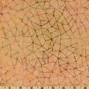  Broken Glass Apricot Fabric By The Yard Arts, Crafts & Sewing