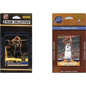NBA Utah Jazz 2 Different Licensed Trading Card Team Sets  