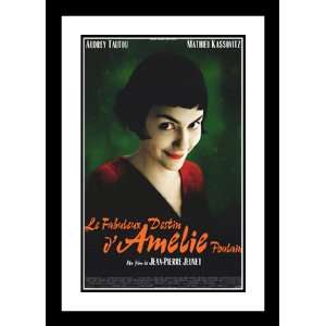  Amelie 20x26 Framed and Double Matted Movie Poster   Style 