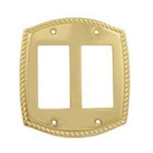   Rope Switch Plate 5 1/8 inch H x 4 5/8 inch W