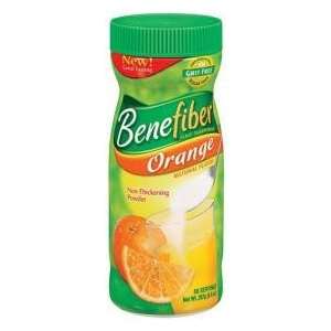  Benefiber Fiber Powder Sugar Free Orange 9.4oz Health 